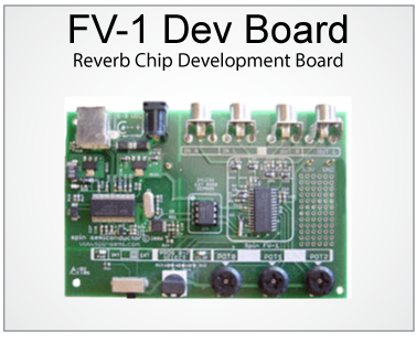 FV-1 Reverb Chip Development Board
